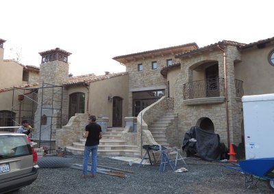 Monte Sereno Construction Back Entry