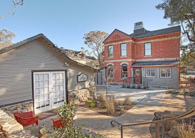 Los Gatos Construction Perrin House Outside Back of Building